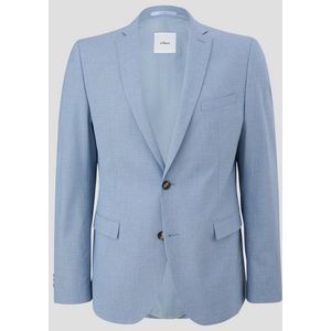 s.O PURE - Colbert - Slim-fit - Heren - Fijn Geweven Structuur