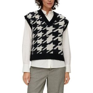 Sweater - Mouwloos - Losse Pasvorm - Ruglengte 54 cm
