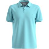 S.Oliver Regular Fit Polo met Logo Turquoise