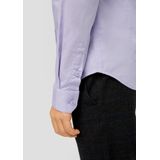 Overhemden - Effen - Katoen - Lange Mouw - Slim Fit - Kentkraag