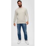 s.Oliver Big Size - Trui - Ecru - Met Logo