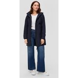 Mantel - Effen - Licht Gevoerd - Losse Pasvorm