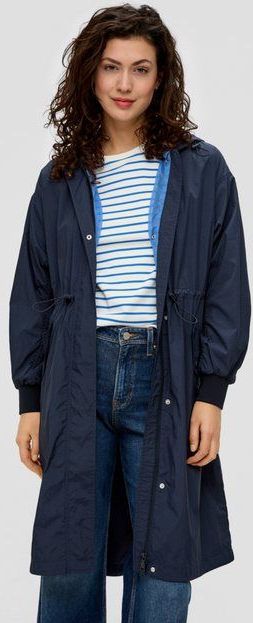 Tussenjassen - Effen - Licht Gevoerd - Losse Pasvorm - Lange Pasvorm