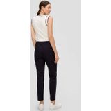 Broek - Slim-fit 7/8 - Casual - Hoogwaardige Stof - Zwart