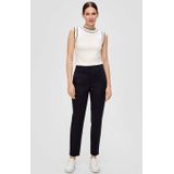 Broek - Slim-fit 7/8 - Casual - Hoogwaardige Stof - Zwart