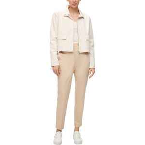 Slim-Fit 7/8 Broek - Casual - Glad - Hoge Taille - Licht Gevoerd