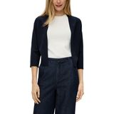 Gebreid - Vest - Effen - Knitwear - Driekwart Mouw