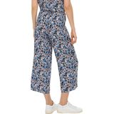 Broek - Culottes - Lichte en Luchtige Broek - All-over Bloemenprint