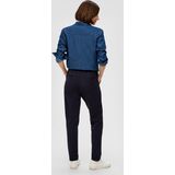 s.Oliver - Casual Interlock Joggingbroek - Taps Toelopend - Enkellengte