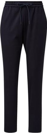 s.Oliver - Casual Interlock Joggingbroek - Taps Toelopend - Enkellengte