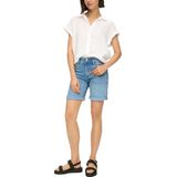 Jeans - Effen - Denim - Ripped - Slimfit - Mid Waist