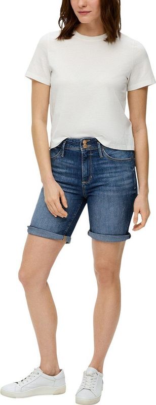 Denim - Bermuda - Casual - Gestreept Patroon - Zomerlook