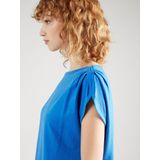 T-shirt - Mélange - Jersey - Kwartmouw - Losse Pasvorm