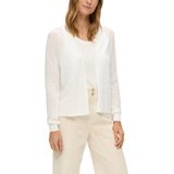 Gebreid Vest - Effen - Normale Pasvorm - Lange Mouw