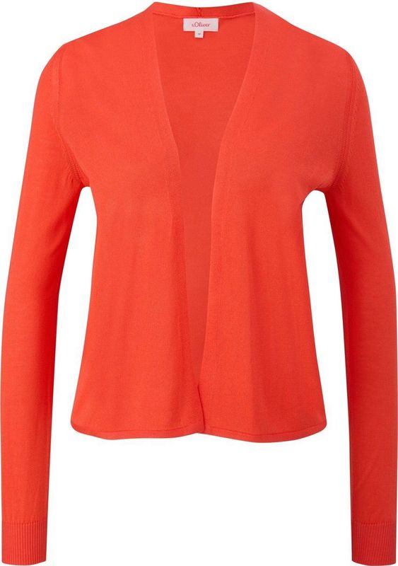 Gebreid Vest - Effen - Normale Pasvorm - Lange Mouw