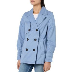 Trenchcoat met dubbele knoopsluiting