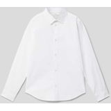 Slim Fit Overhemd - Katoen Met Stretch - Kentkraag