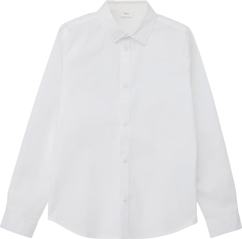 Slim Fit Overhemd - Katoen Met Stretch - Kentkraag