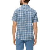 Overhemd - Geruit - Katoen - Regular Fit - Kwartmouw