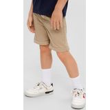 Afritsbroek - Relaxed - Katoen - Lichtgrijs