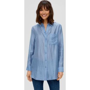 s.Oliver - Blouse - Lichte en Luchtige Lange Blouse - Lyocellmix - Casual Regular Fit