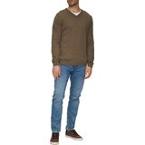s.Oliver - Strickpullover - Gebreide Sweater - V-hals - Heren