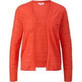 s.Oliver - Gebreid Vest - Kreeft - V-hals - Lange Mouw