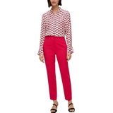 s.Oliver BLACK LABEL - Pantalon - Framboos - Slimfit - High Waist - 7/8 Lengte