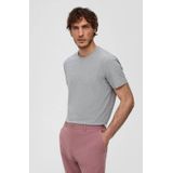 s.Oliver RED LABEL - T-shirt - Effen - Katoenmix - Recht Model