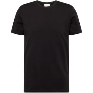 s.Oliver BLACK LABEL - Slim Fit T-shirt - Katoenmix - Ronde Hals - Korte Mouwen