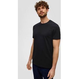 s.Oliver BLACK LABEL - T-shirt - Zwart - Katoenmix