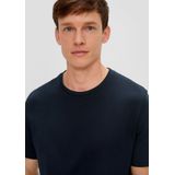 s.Oliver - Shirt - Donkerblauw - Jersey - 2 Pack