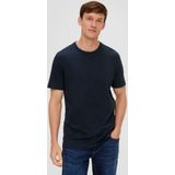 s.Oliver - Shirt - Donkerblauw - Jersey - 2 Pack