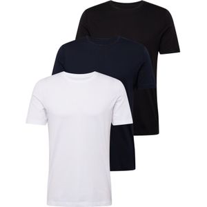 Shirts - Effen - Jersey - 3 Pack - Normale Pasvorm