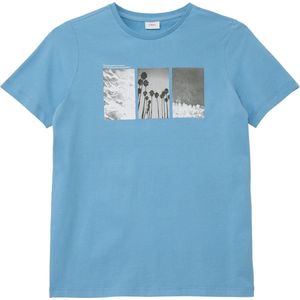 s.Oliver Junior Jongens T-shirt, Blauw 5196, S