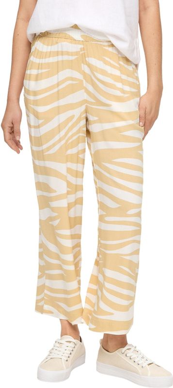 s.Oliver 7/8 broek, brede pijpen, 81a0, 36