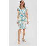 s.Oliver BLACK LABEL - Jurk - Multicolor - Materiaalmix met Stretch