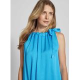 Midi-jurk met strikdetail