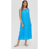 Midi-jurk met strikdetail