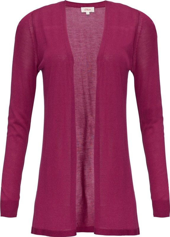 s.Oliver Gebreide damesjas, Roze 4482, 34