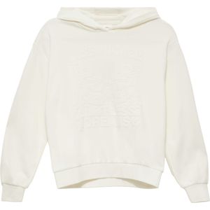 s.Oliver - Sweatshirt - Ecru - Sweatstof - Capuchon