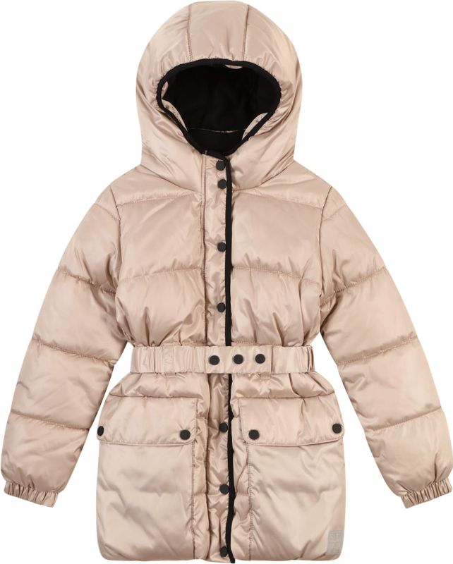 s.Oliver - Junior - Tussenjas - Metallic Look - Opstaande Kraag, Vaste Capuchon