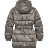 s.Oliver RED LABEL - Outdoorjack - Shiny Grey - Capuchon - 2 Steekzakken
