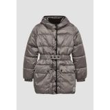 Jack - Shiny Grey - Met Capuchon - 2 Steekzakken - Knoop- en Ritssluiting