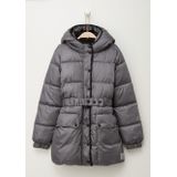 Jack - Shiny Grey - Met Capuchon - 2 Steekzakken - Knoop- en Ritssluiting