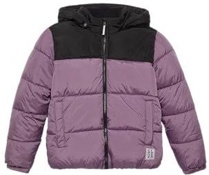 Gewatteerde Jas - Color-Blocking - Warm Gevoerd - Losse Pasvorm