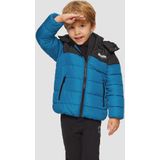 Tussenjas - Synthetisch - Lichtgrijs - Met Capuchon en Steekzakken