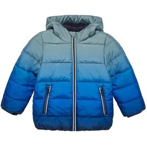 s.Oliver - 2151468 - Gewatteerde Jas - Groen - Materiaal - Met Capuchon