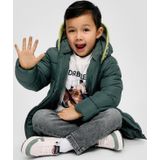 Gewatteerde Jas - Zwart - Warm Gevoerd - Met Capuchon