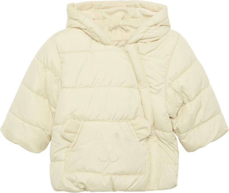 Gewatteerde Jas - Effen - Warm Gevoerd - Fleece Binnenvoering